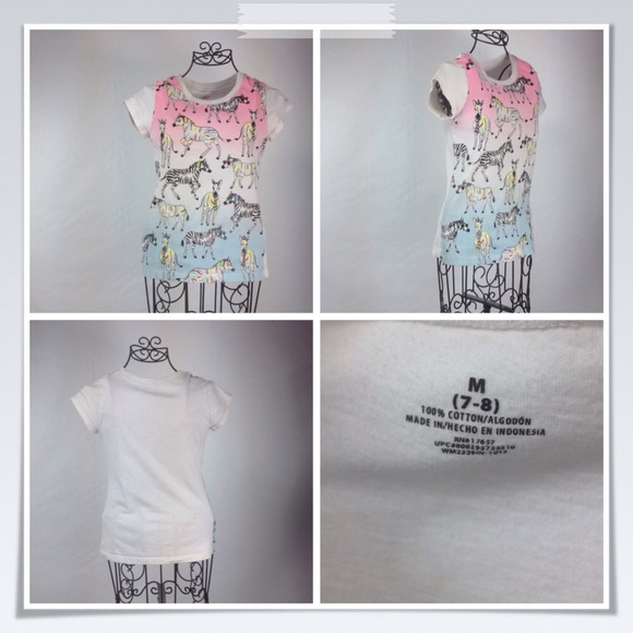 Girls zebra t-shirt - Picture 8 of 8